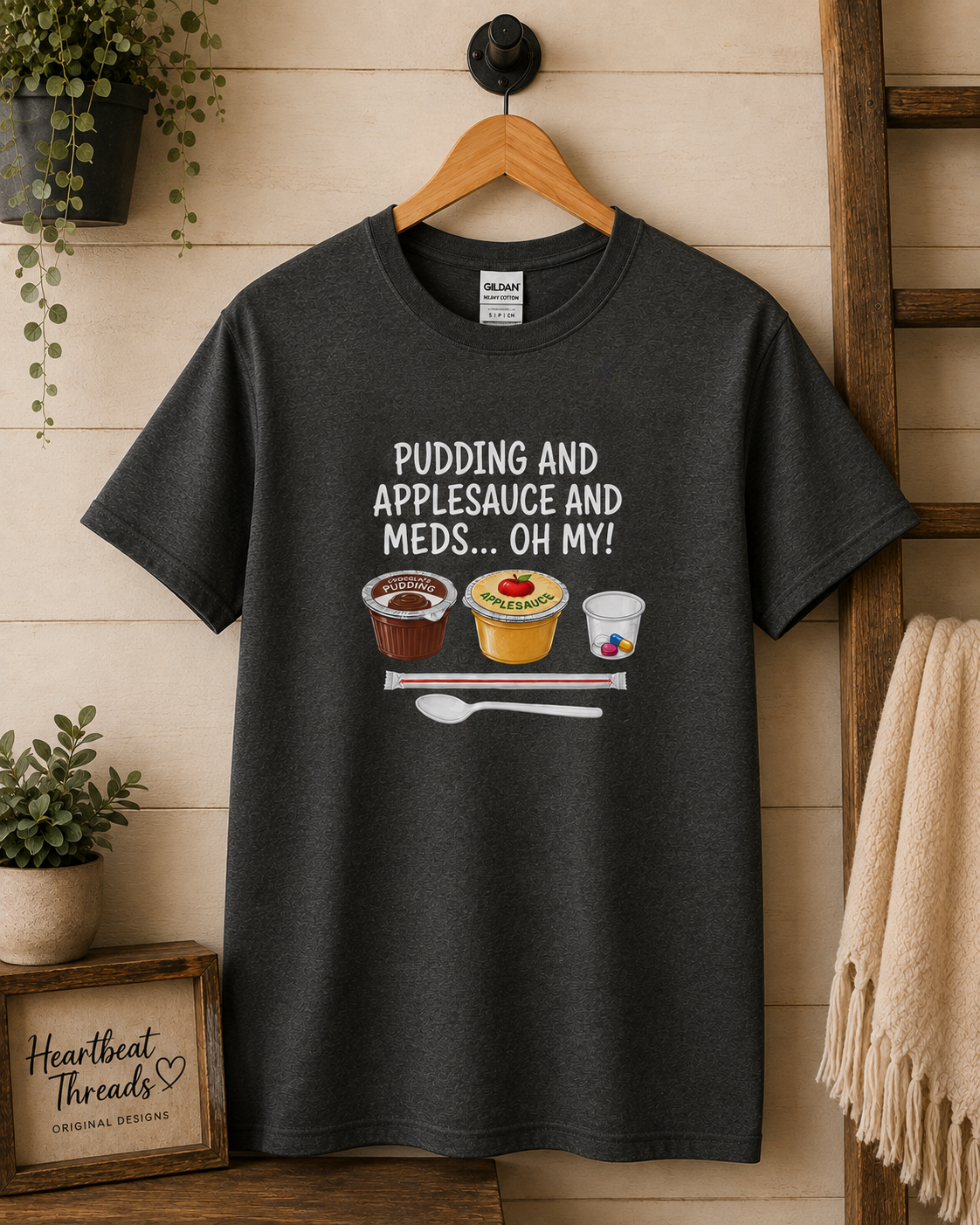 Pudding and Applesauce and Meds... Oh My! Graphic Tee